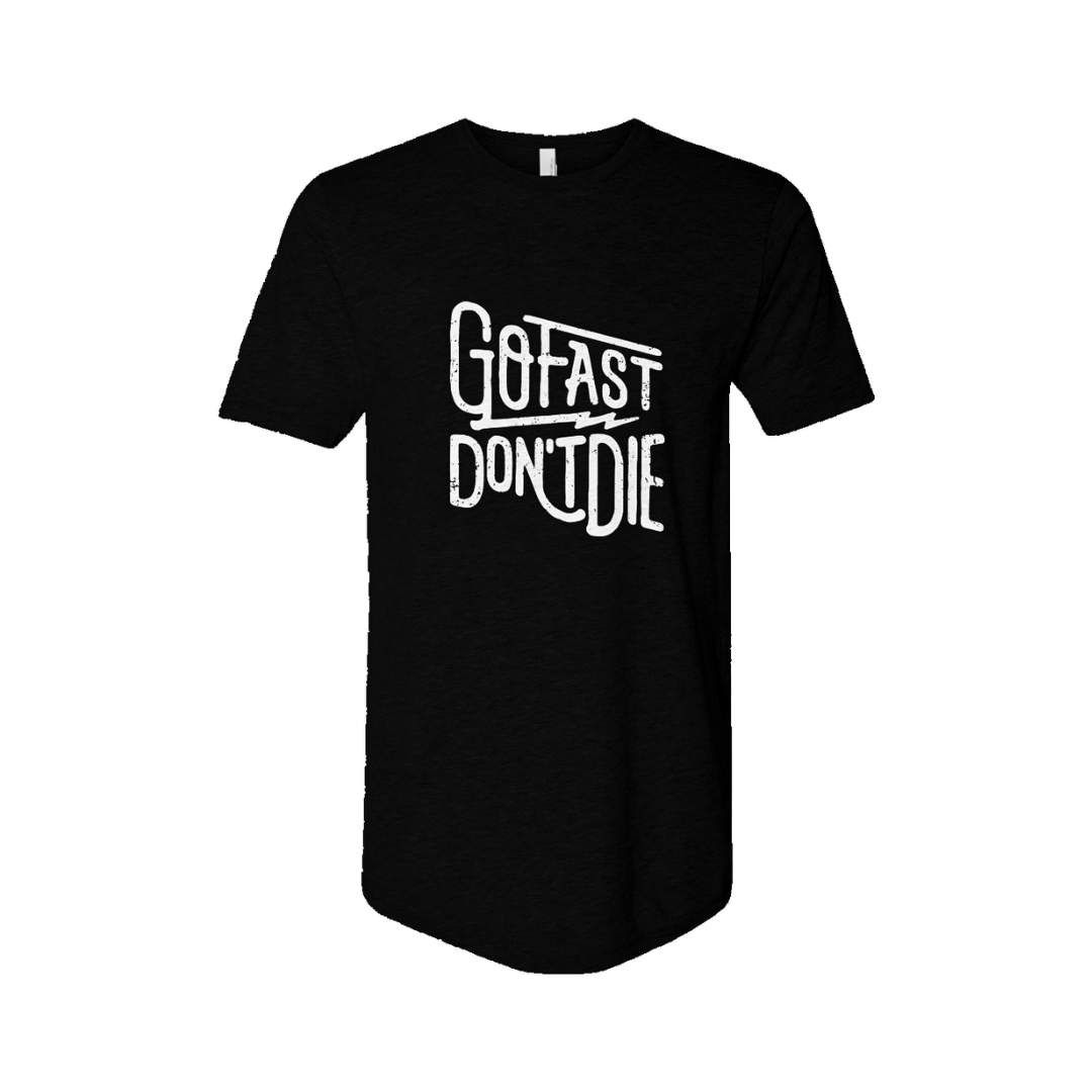 The Original Tee Long Body Black