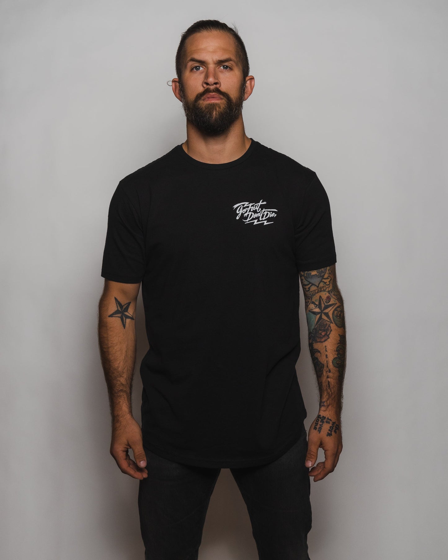 But Did You Die Long Body Tee - Black Friday