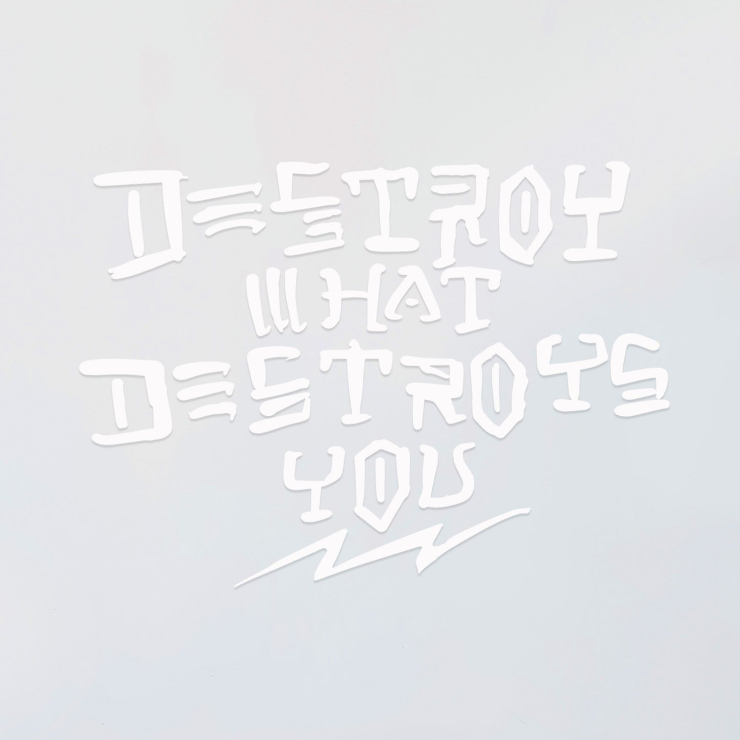 Destroy What Destroys You Decal