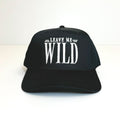 GFDD X ATTICUS Leave Me Wild 5 Panel Hat Black