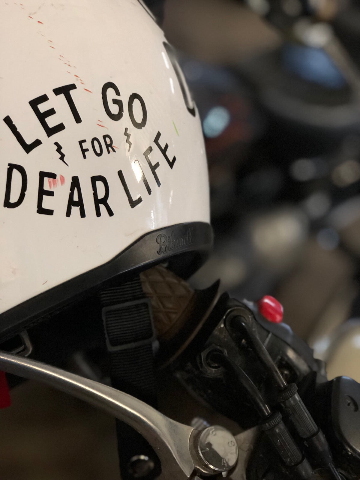 Let Go For Dear Life Decal