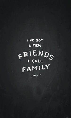 "I've got a few friends I call family..."  🏁 On Any Sundays