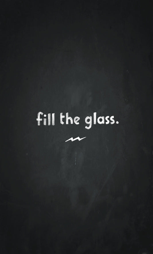 "Fill the glass..."  🏁 On Any Sundays