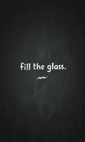 "Fill the glass..."  🏁 On Any Sundays