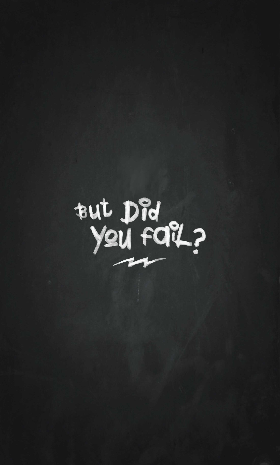 "But did you fail?..."  🏁 On Any Sundays