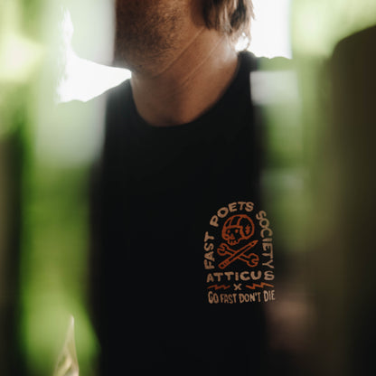 GFDD X ATTICUS Unlived Life Heavyweight Tee - Black Friday