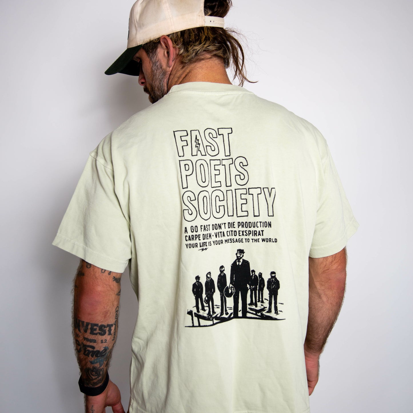 Fast Poets Society Urban Heavy Tee - Black Friday