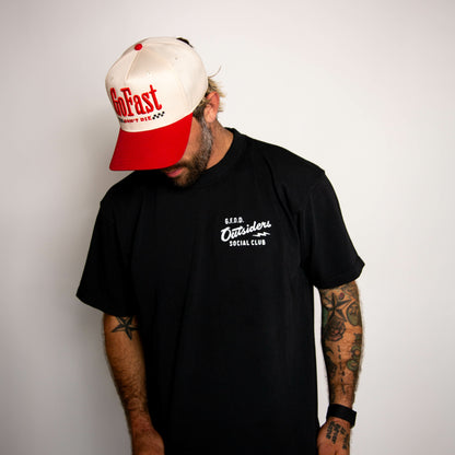 Outsiders Social Club Urban Heavy Tee - Black