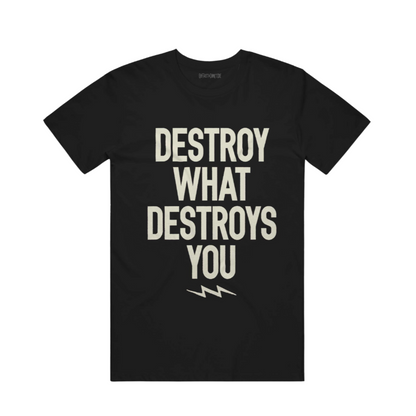 Destroy What Destroys You Street Tee Black