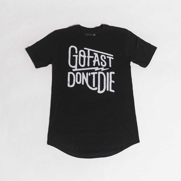 The Original Long Body Tee Black