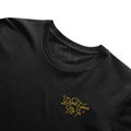 Don't Fence Me In Tee Black/Gold