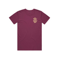 Good Things Come To Those Who Ride Tee Maroon