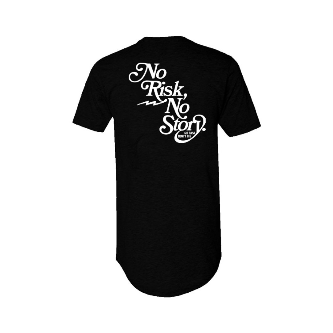 Risk Over Regret Long Body Tee