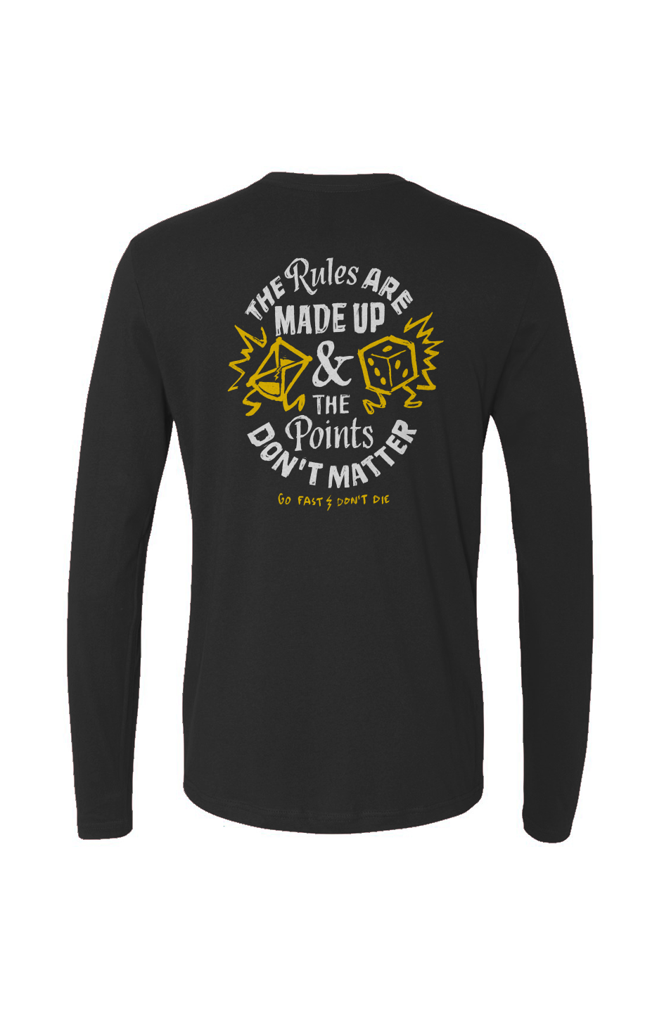 Whose Life Is It Long Sleeve - Black