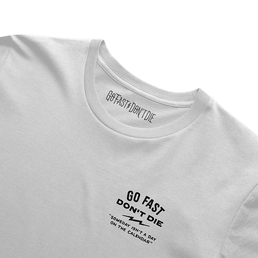 Nothing Changes if Nothing Changes Tee White