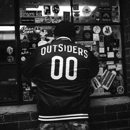 Outsiders Street Team Varsity Bomber Jacket