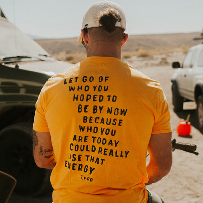 Let Go Gold Tee
