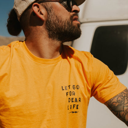 Let Go Gold Tee
