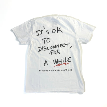 GFDD X ATTICUS It's Okay To Disconnect Heavyweight Tee - Black Friday