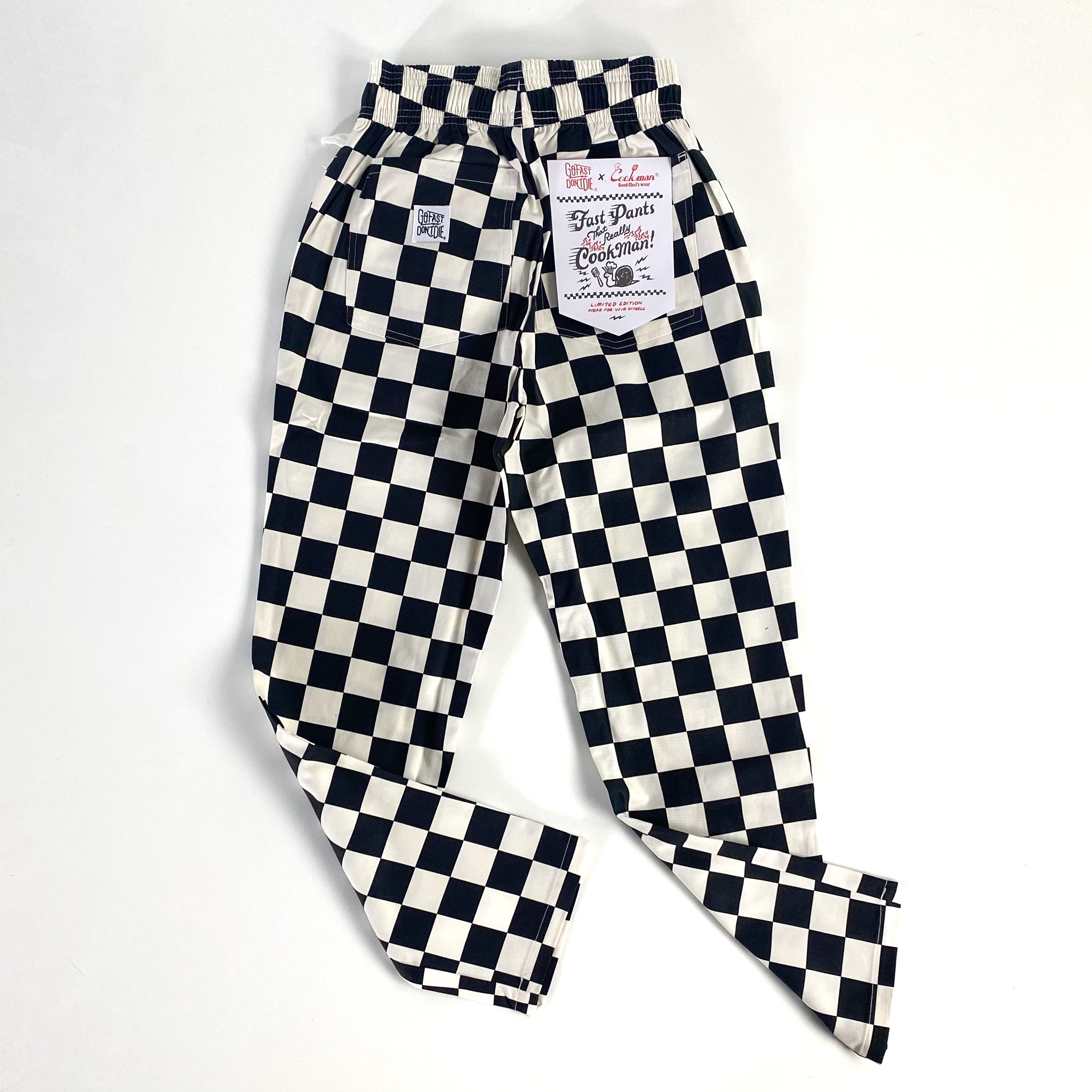 Men's Utility Chef Pants - Checkered