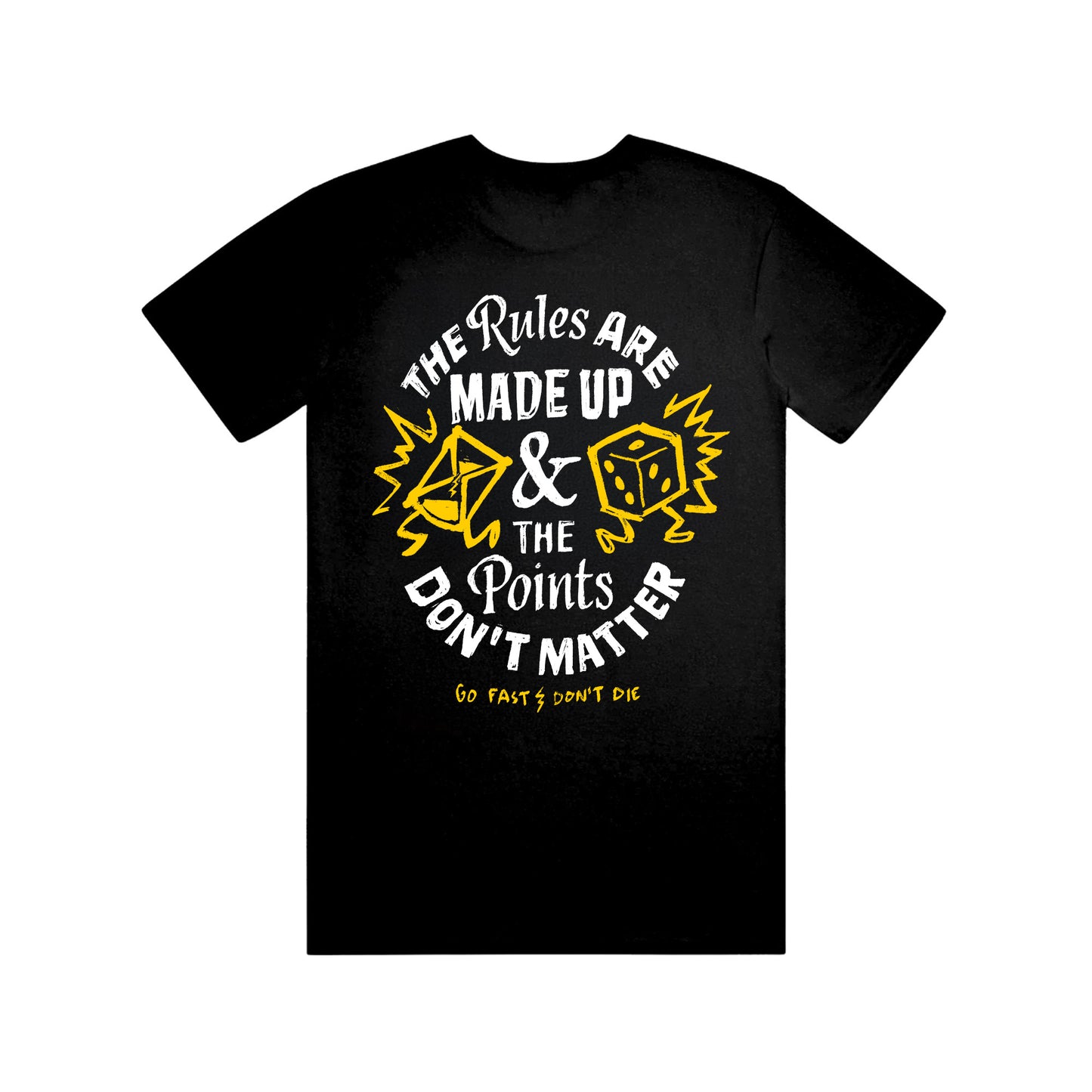 Whose Life Is It Tee - Black