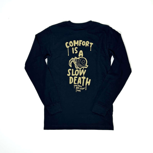 【SCENERITY】Motor Dying Long Sleeve TShirt Slow Death Long Sleeve Tee – Go Fast Don't Die