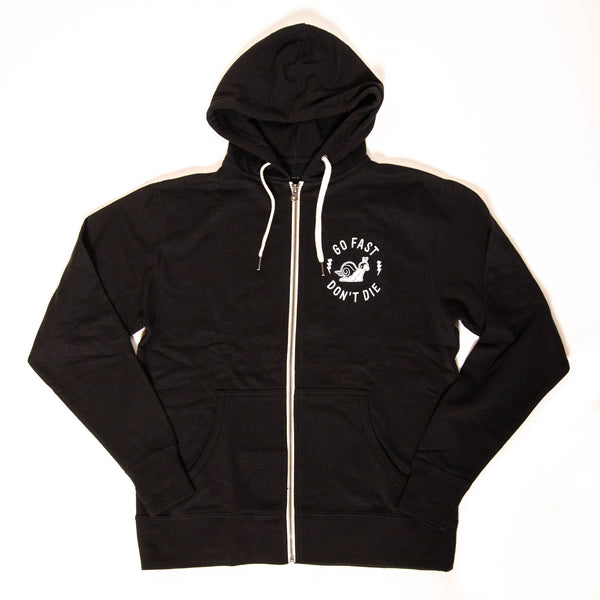 The Original Snailster Zip Hoodie – Go Fast Don't Die