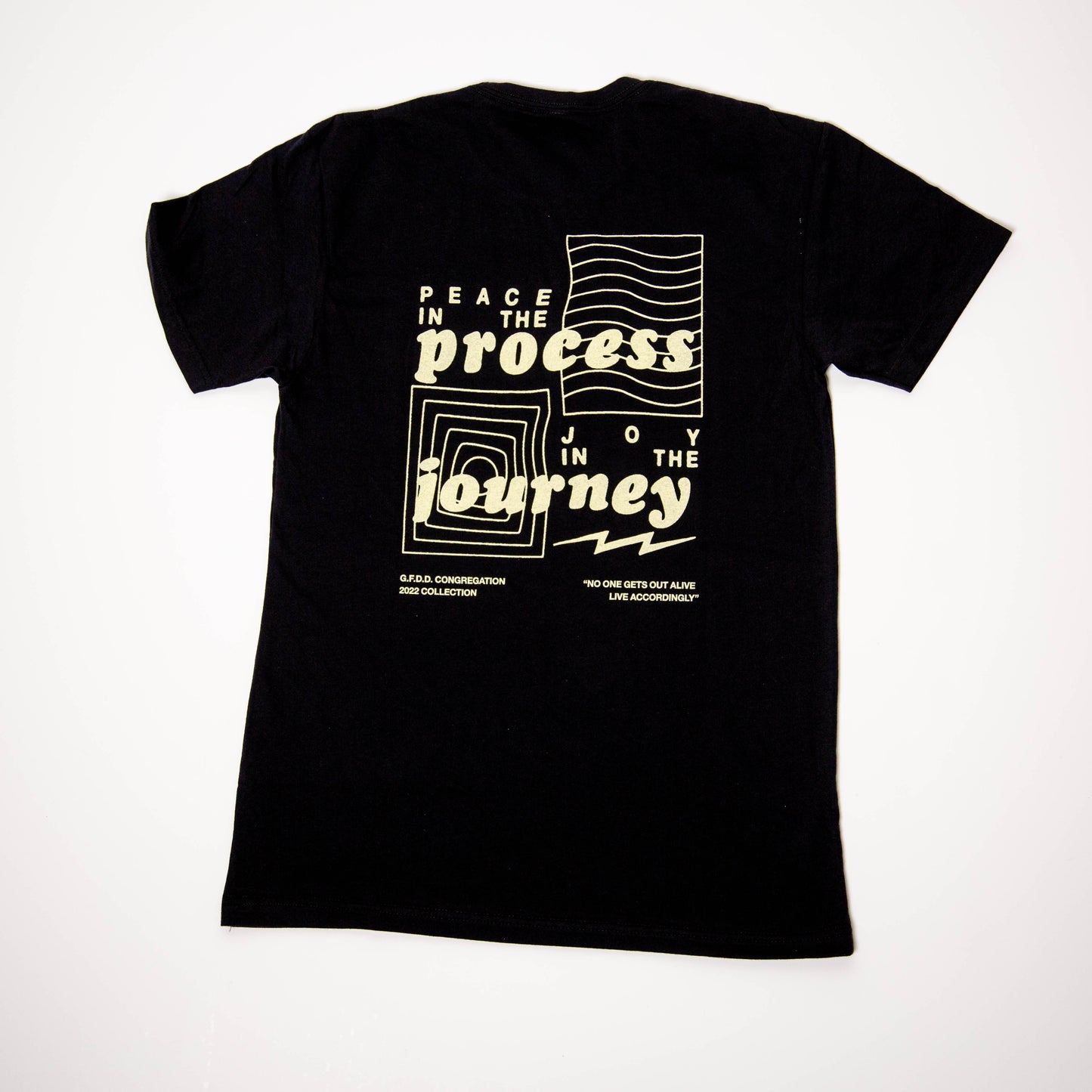 Peace In The Process, Joy In The Journey Tee - Black Friday