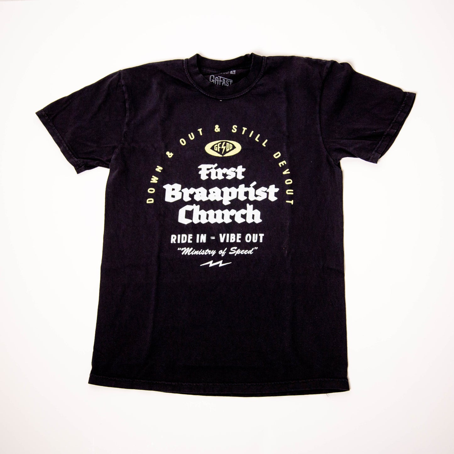 First Braaptist Black Tee - Black Friday