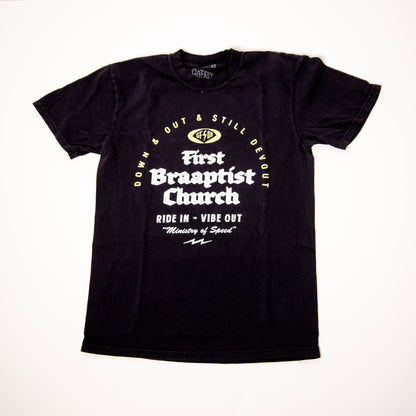 First Braaptist Black Tee - Black Friday