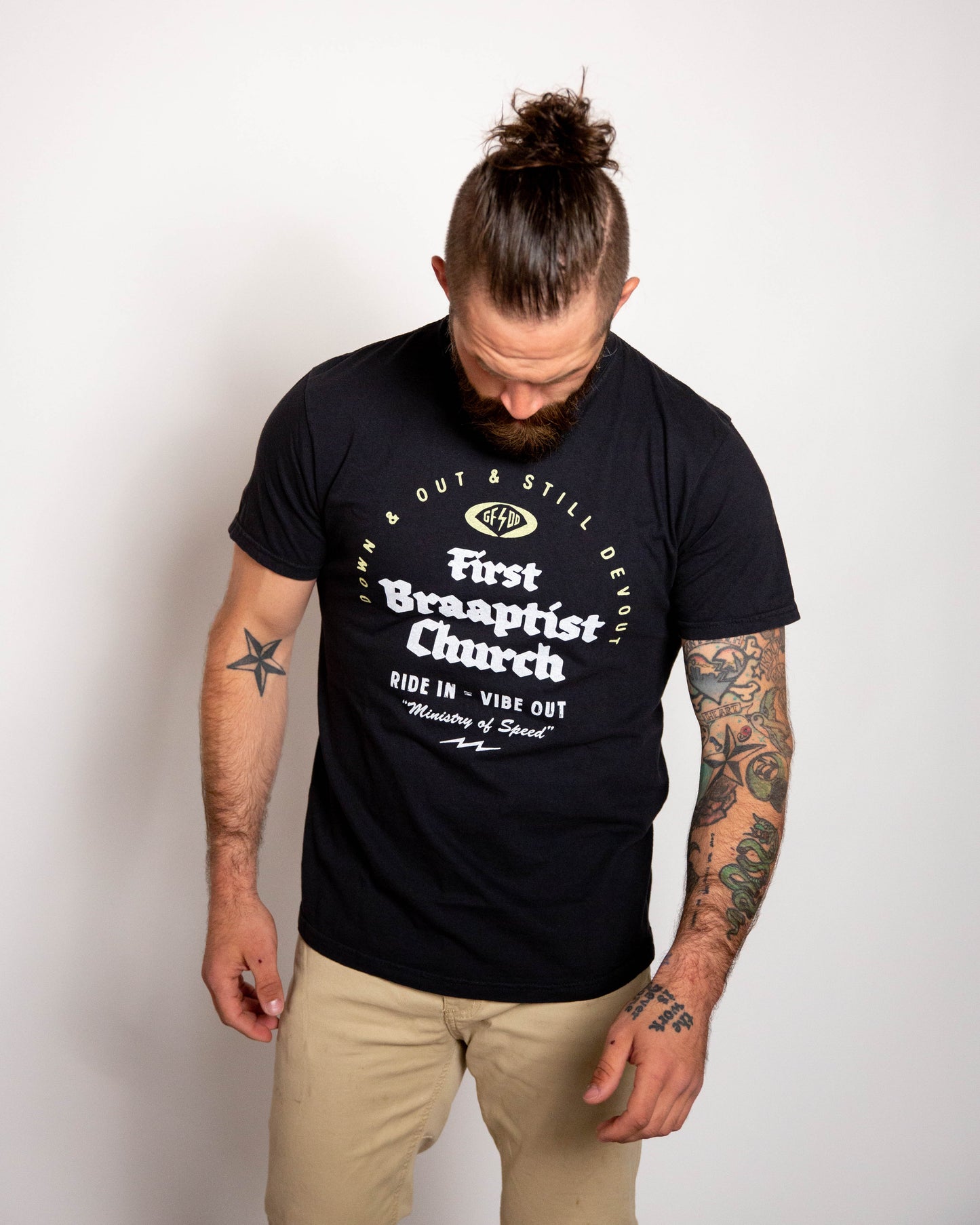 First Braaptist Black Tee - Black Friday
