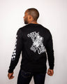 Clock's Tickin' Toon Long Sleeve Black