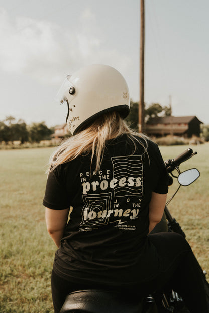 Peace In The Process, Joy In The Journey Tee - Black Friday