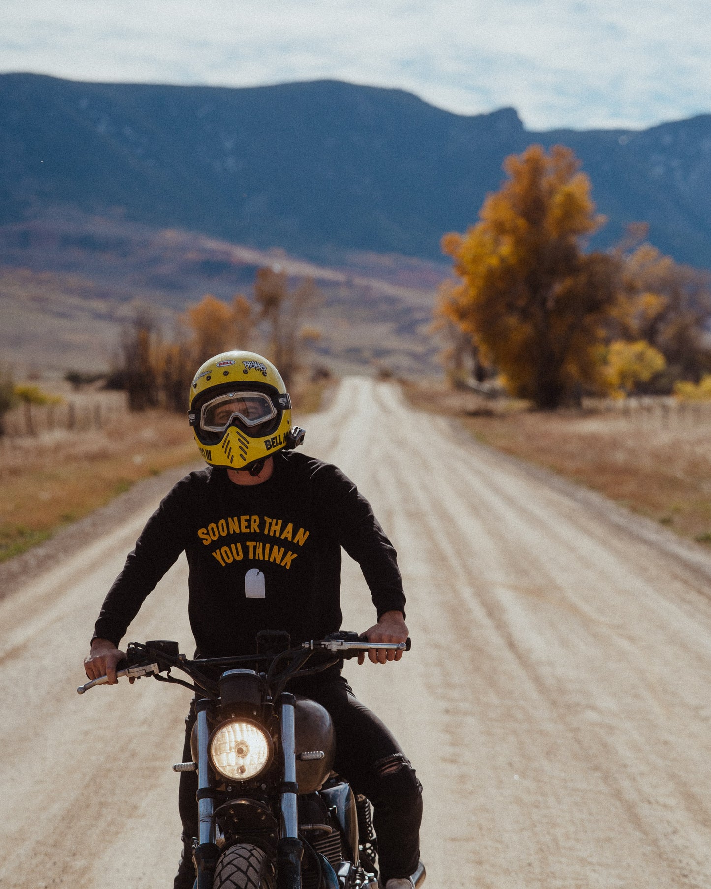 Sooner Than You Think Vintage Moto Jersey - Black Friday