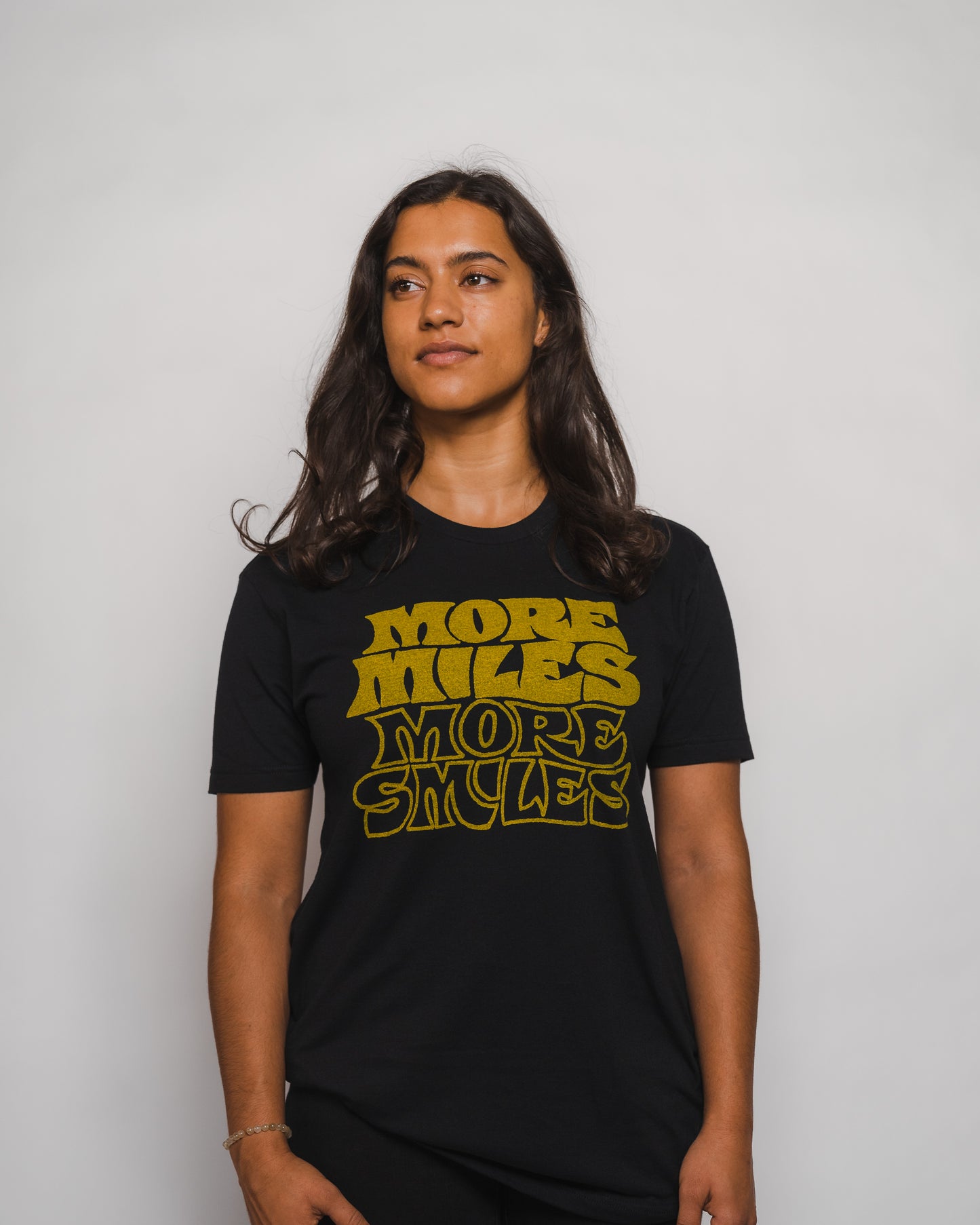 More Miles More Smiles Tee - Black Friday
