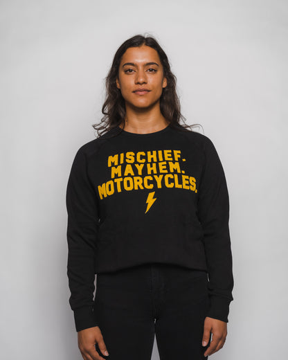 Mischief Mayhem Motorcycles Vintage Moto Jersey - Black Friday