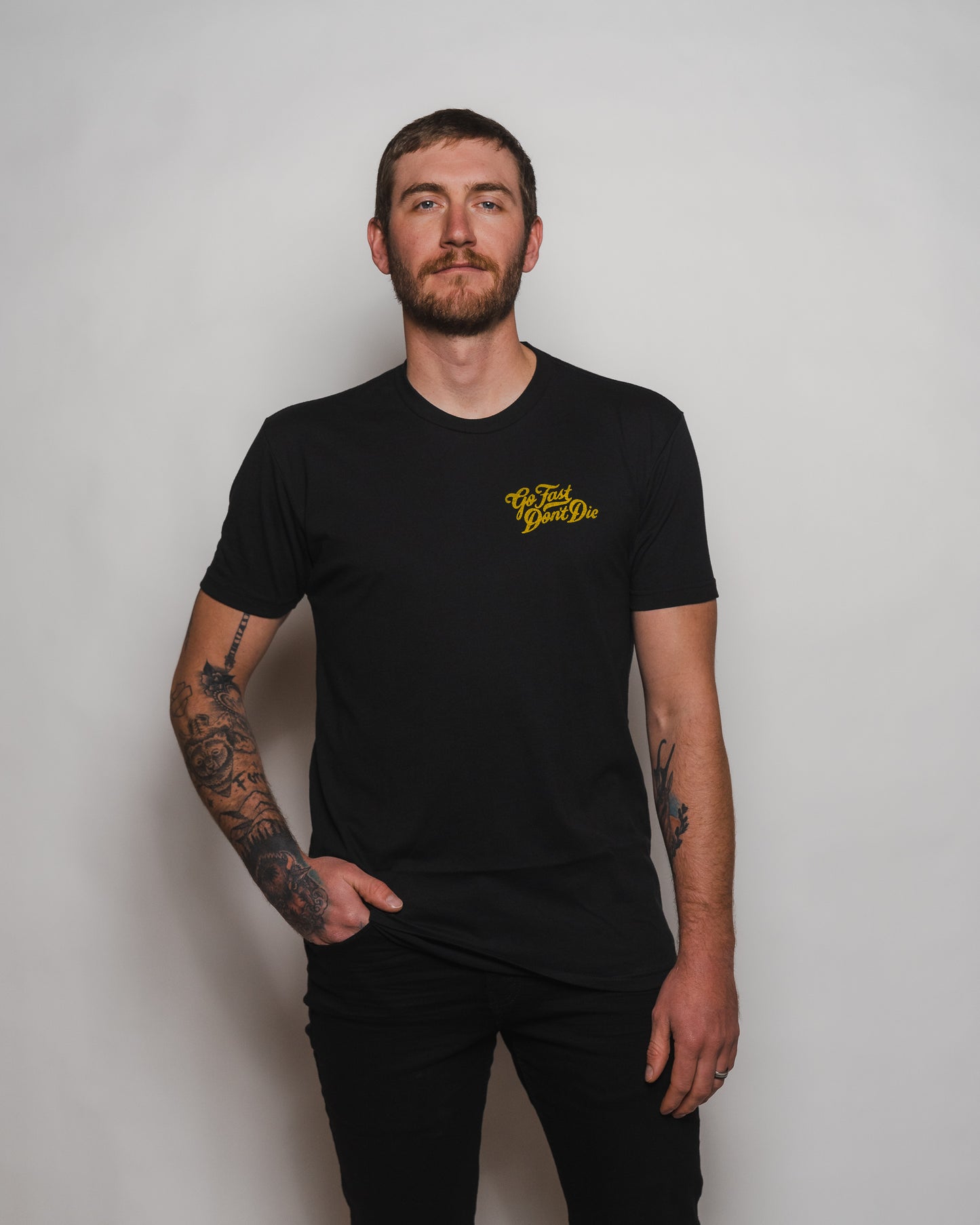 Speed Is A Number Long Body Tee - Black Friday