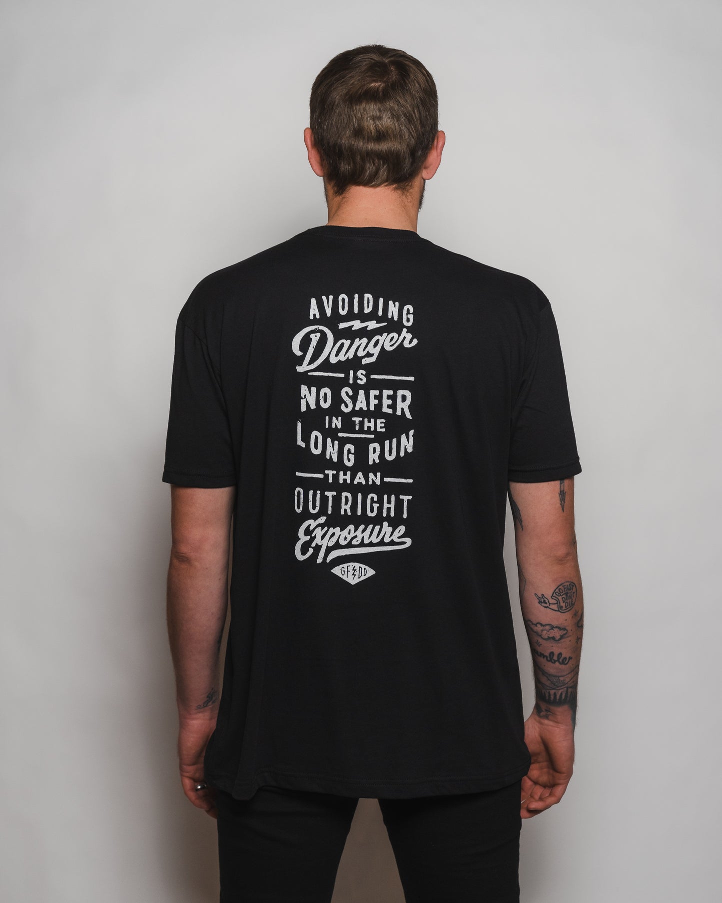 Chase Your Fears Tee - Black Friday