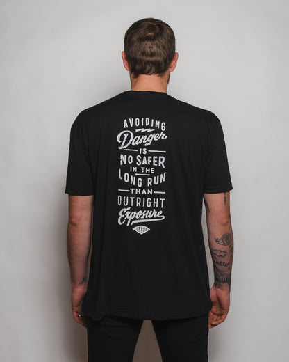 Chase Your Fears Tee - Black Friday