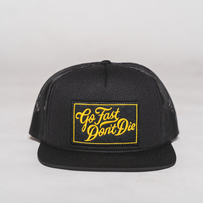 Vintage Script Patch Foamie Trucker
