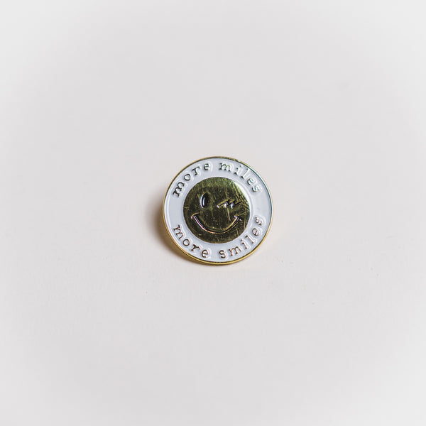 Abraham Winkin' Enamel Pin