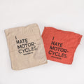 I Hate Motorcycles Mechanics Shop Towel