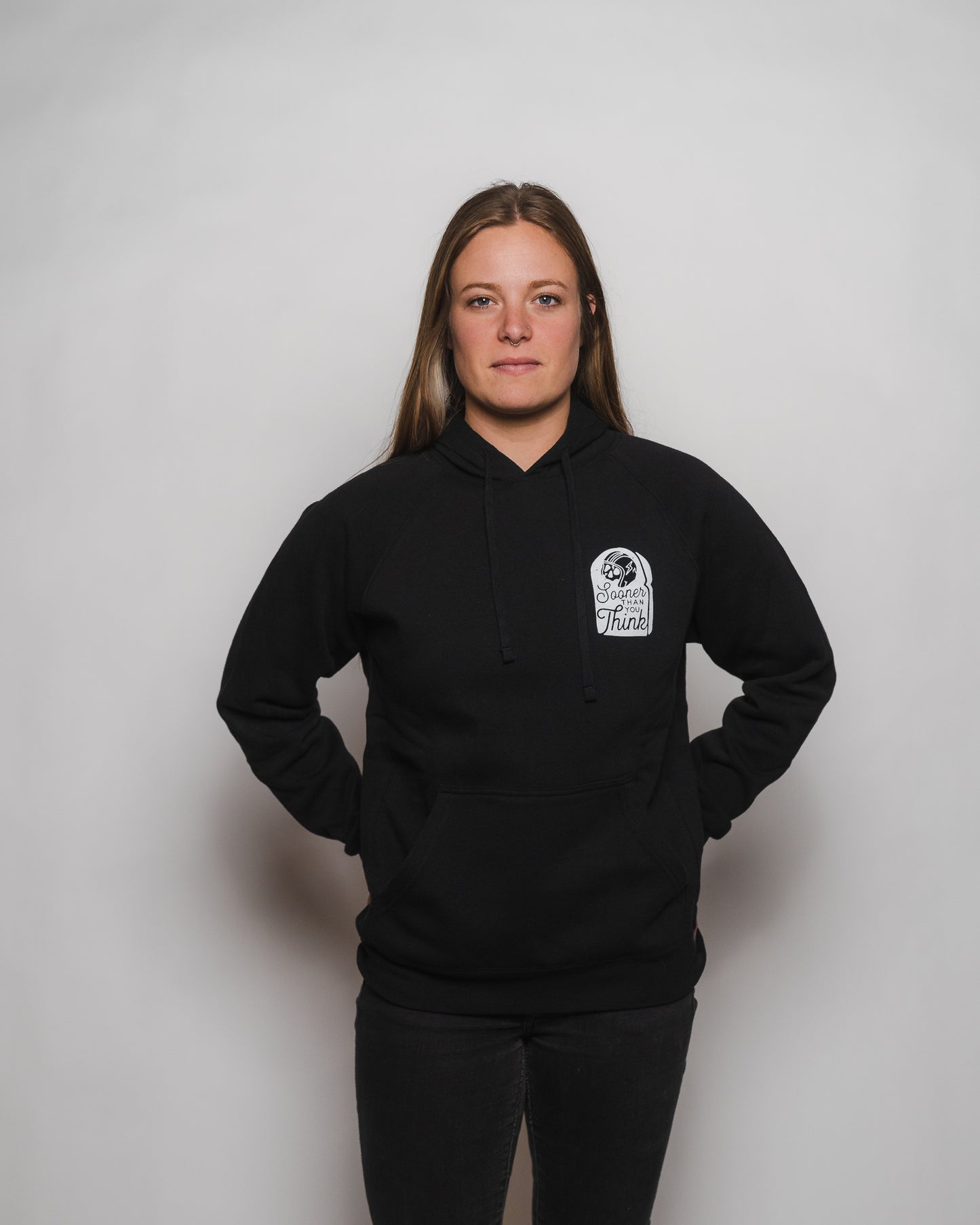 Sooner Than You Think Hoodie - Black Friday