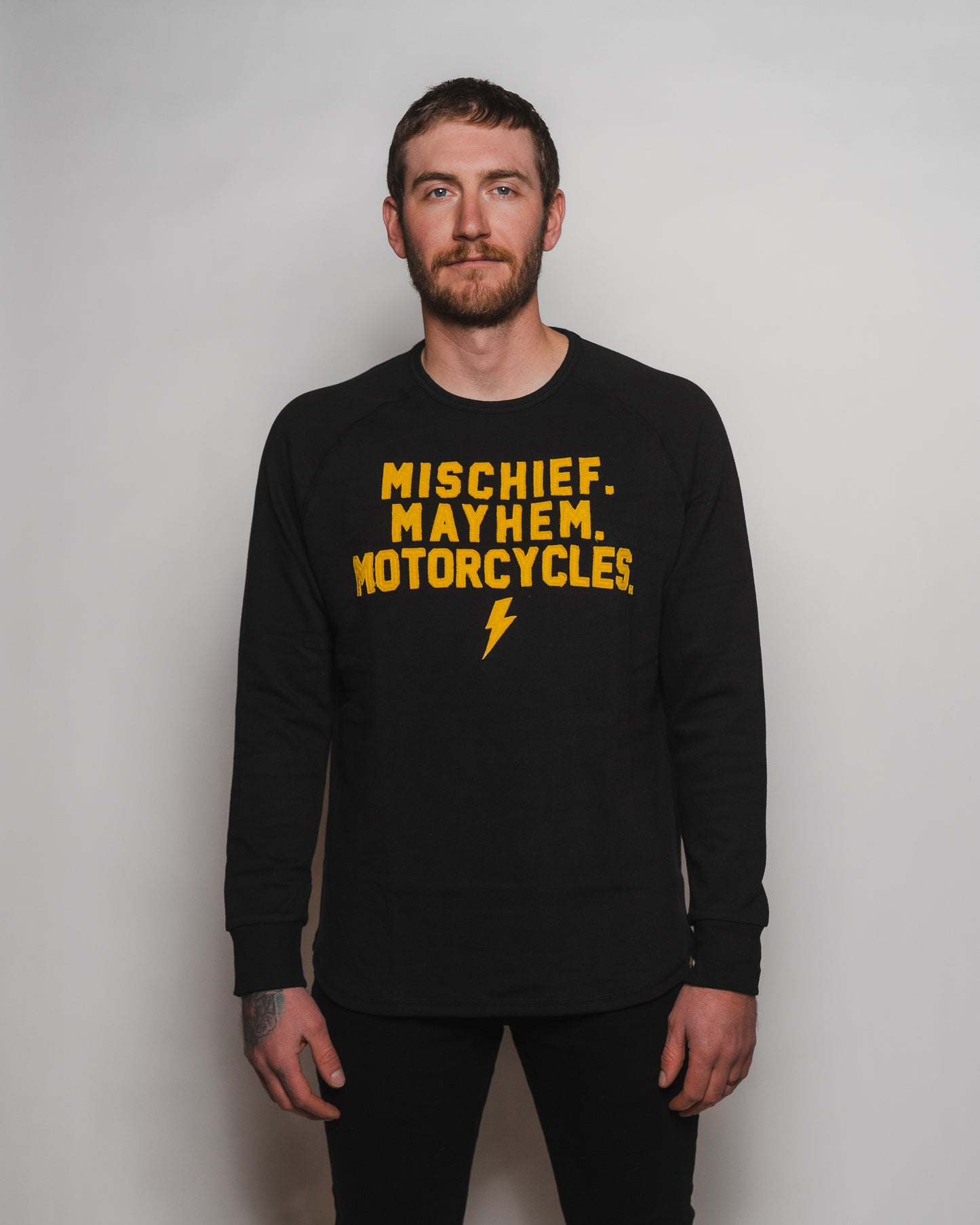 Mischief Mayhem Motorcycles Vintage Moto Jersey - Black Friday