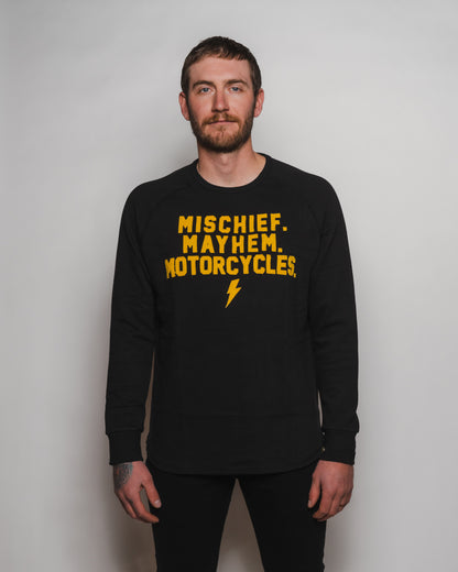 Mischief Mayhem Motorcycles Vintage Moto Jersey - Black Friday