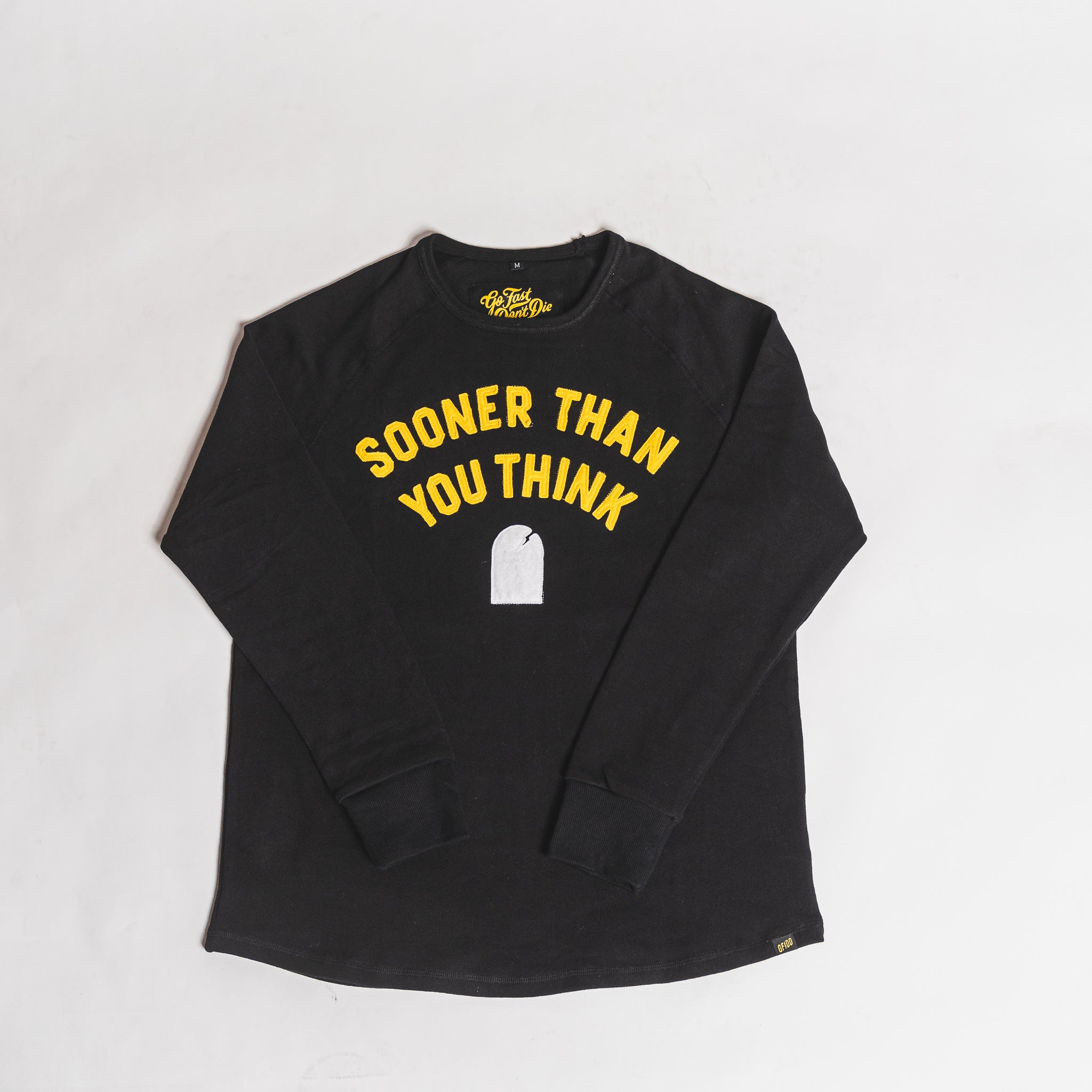Sooner Than You Think Vintage Moto Jersey - Black Friday – Go Fast