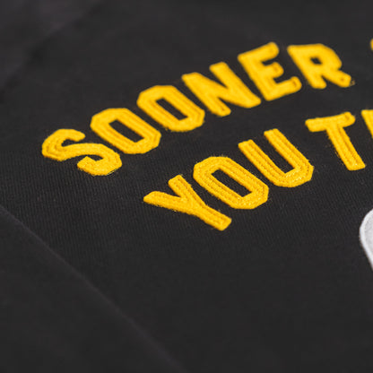 Sooner Than You Think Vintage Moto Jersey - Black Friday