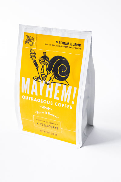 Kids & Cobras "Mayhem!" Coffee 10oz