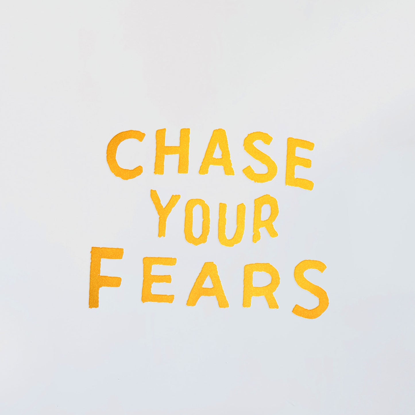 Chase Your Fears Decal