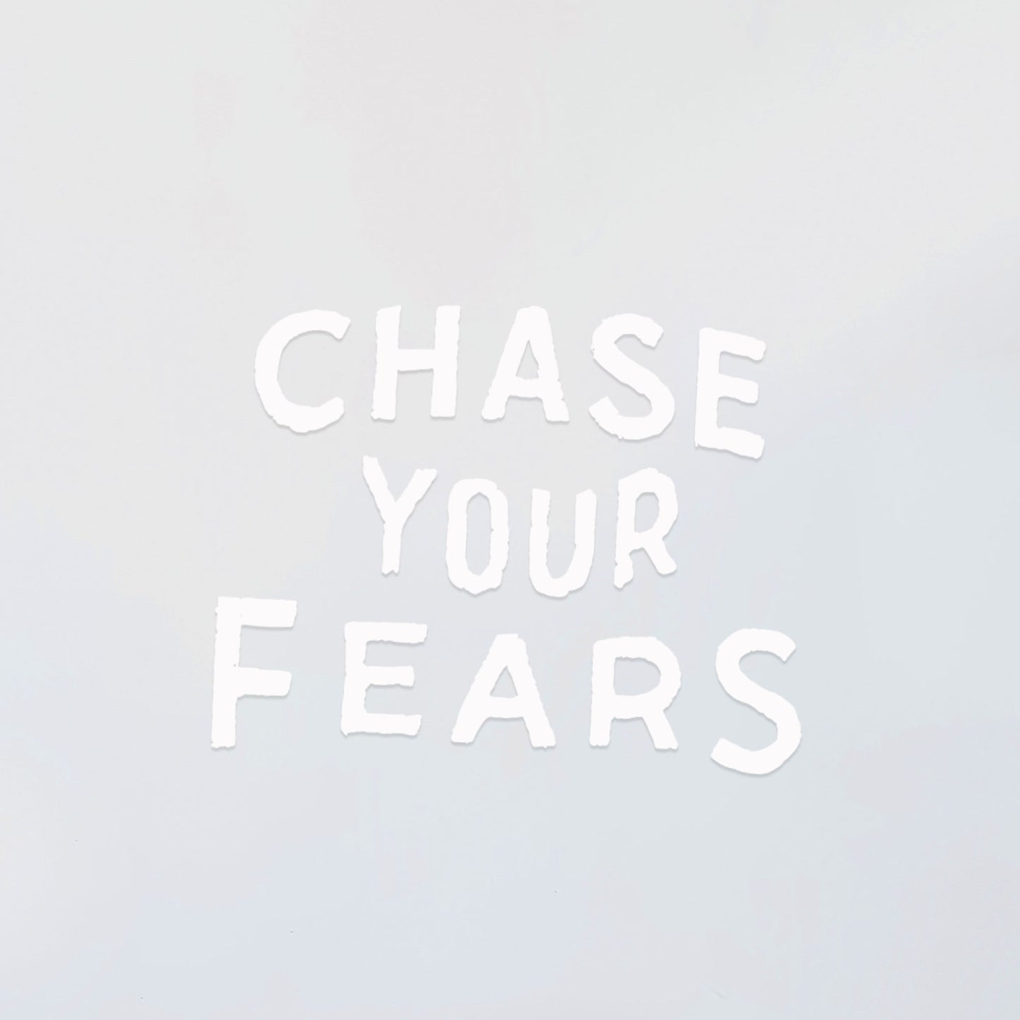 Chase Your Fears Decal